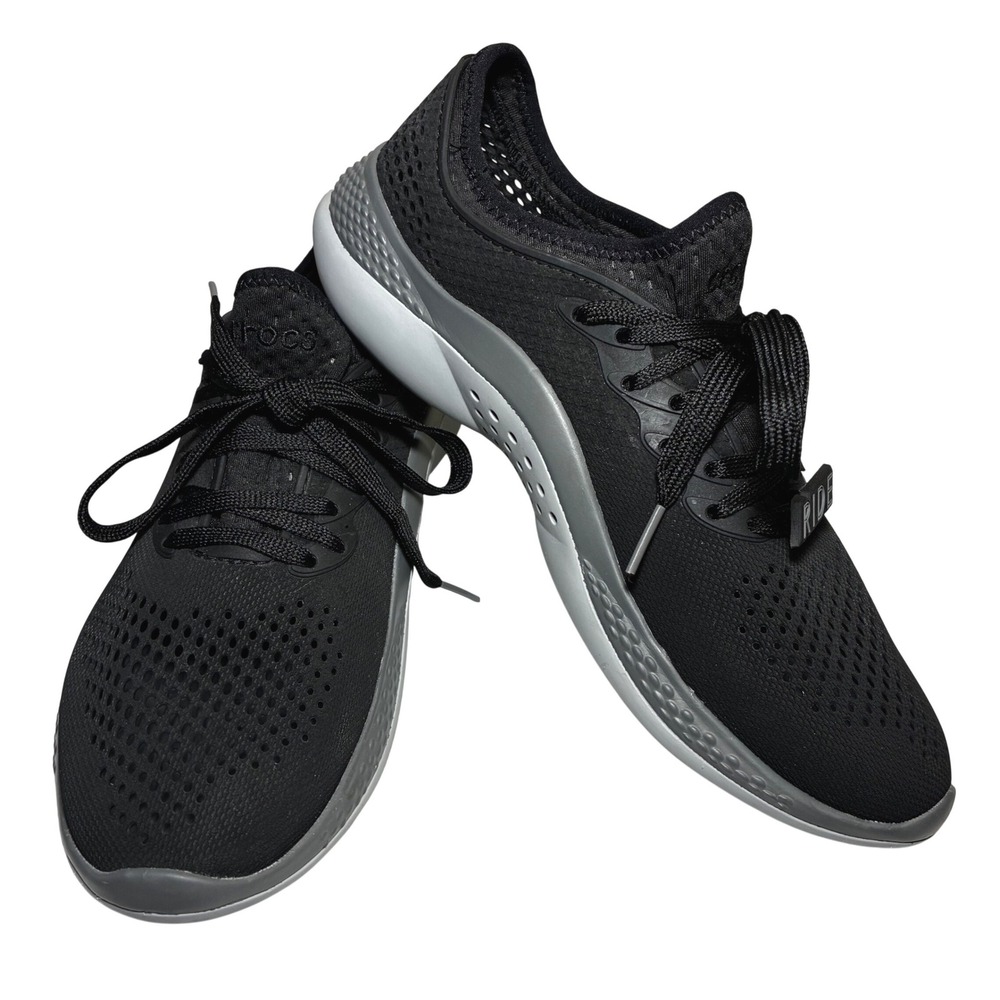 Crocs LiteRide 360 Pacer Women's Size 8 Black Croslite Comfort‎ Athletic Shoes